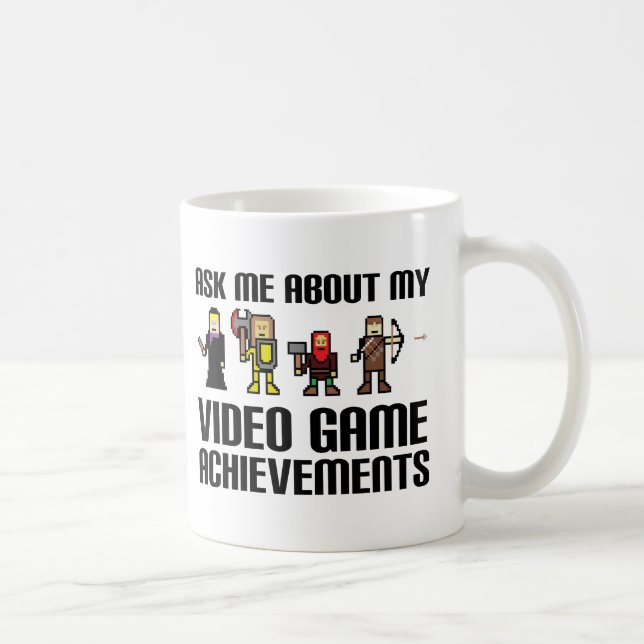 Tasse drôle de succès de jeu vidéo (Droite)
