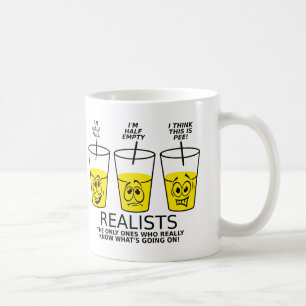 Tasse drôle de tasse réaliste