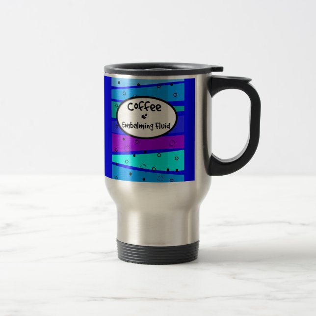 Tasse drôle de voyage de directeur des pompes (Droit)