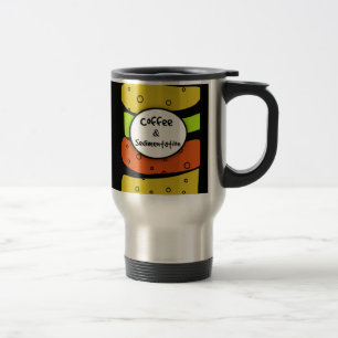 Tasse drôle de voyage de géologue