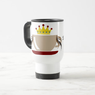 Tasse drôle de voyage de la souveraineté