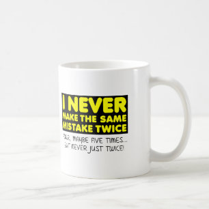 Tasse Drôle d'Erreurs Multiples