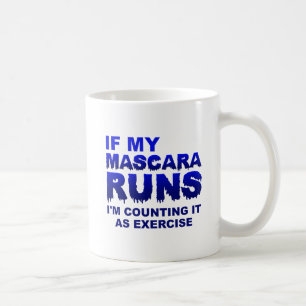 Tasse drôle d'exercice de Mascera Runs