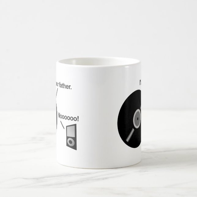 Tasse Drôle du Papa de Record (Centre)