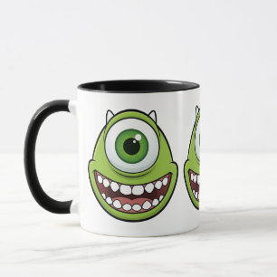 Tasse drôle et mignonne Monstre Vert à un Œil pour