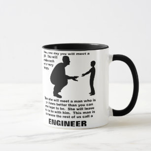 Tasse Drôle Ingénieur Conseils Paternels