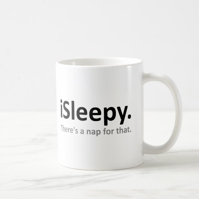 tasse drôle iSleepy (Droite)
