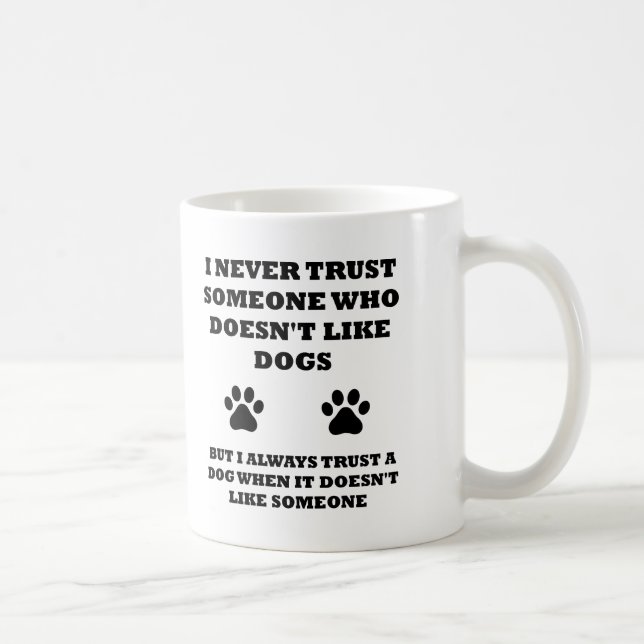Tasse Drôle Je n'Aime Pas les Gens (Droite)