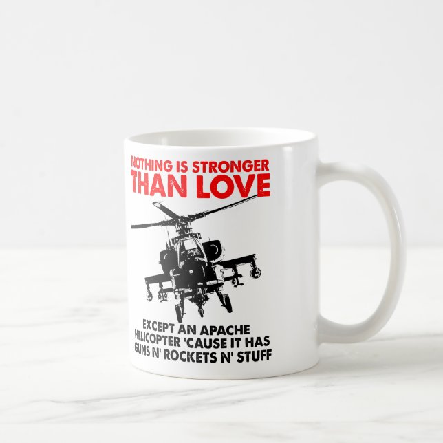 Tasse drôle L'amour est fort (Droite)