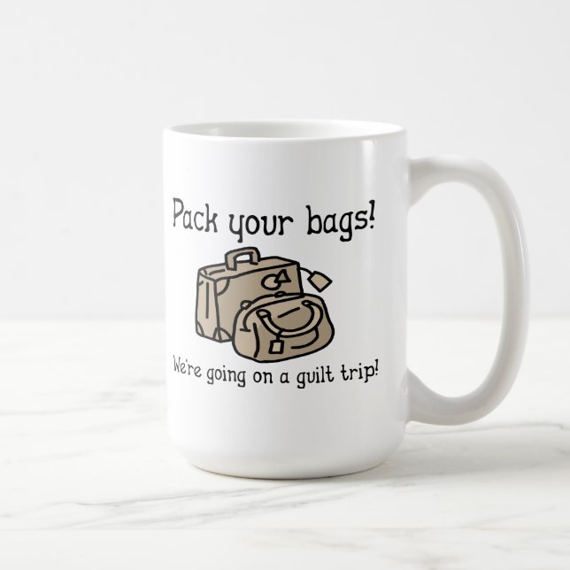 Tasse Drôle On Embarque Pour Un Voyage De Culpe (Droite)