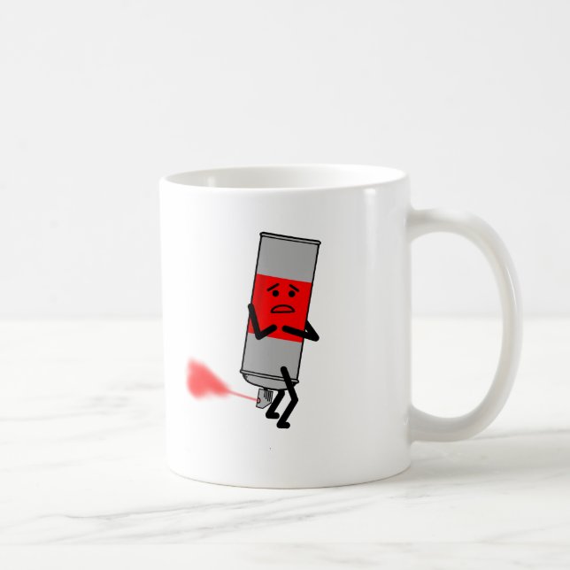 Tasse Drôle Peinture Pet Farté (Droite)
