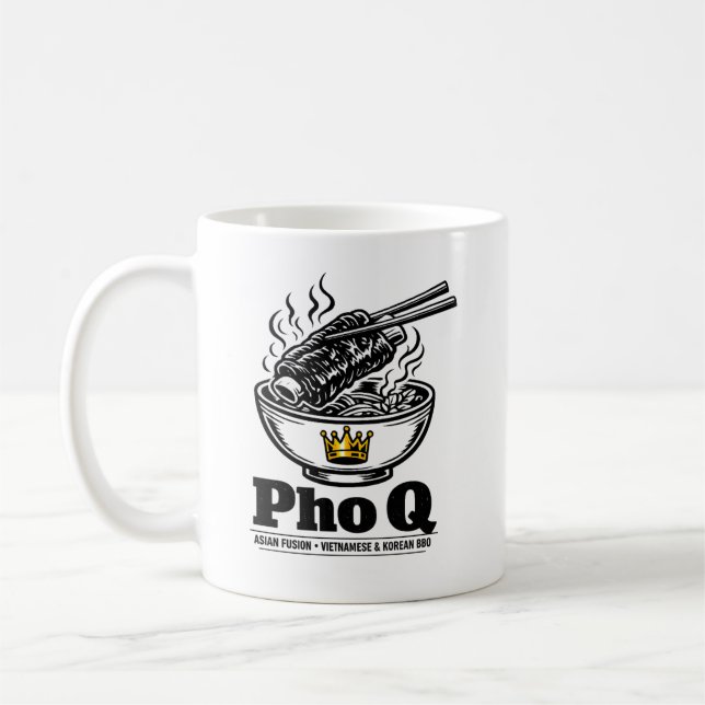 Tasse drôle Pho Q (Gauche)