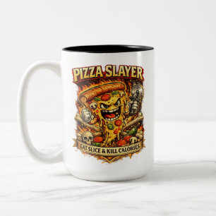 Tasse Drôle Pizza Time – Mug Café Mignon pour Amou