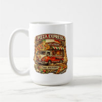 Tasse Drôle Pizza Time – Mug Café Mignon pour les