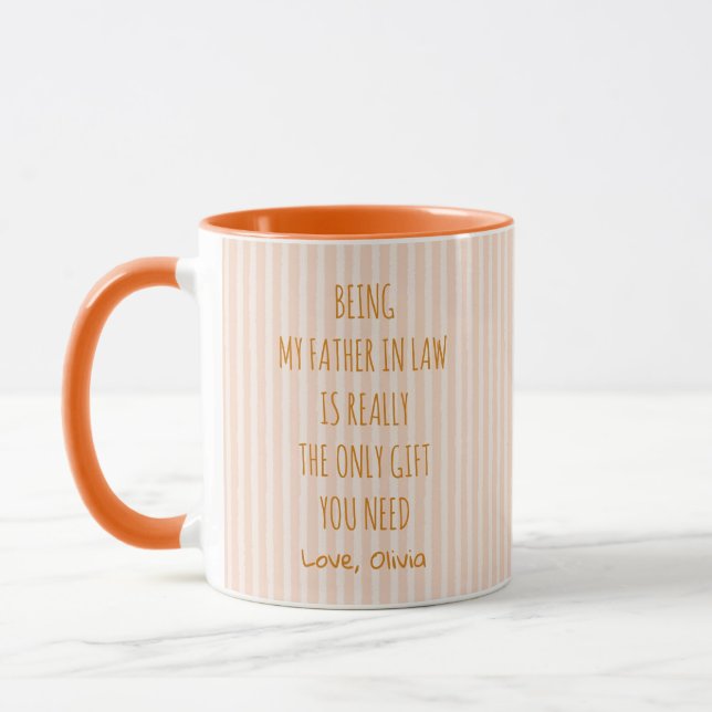 Tasse Drôle pour Beau-Père (Gauche)