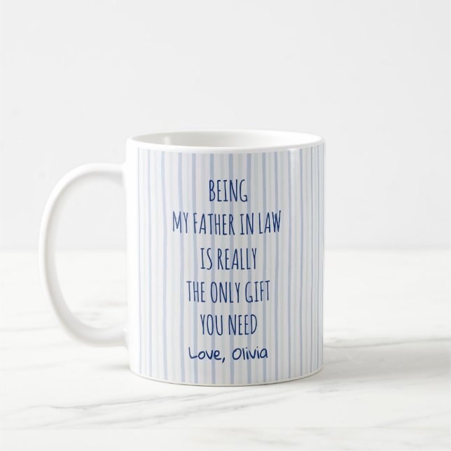 Tasse Drôle pour Beau-Père (Gauche)