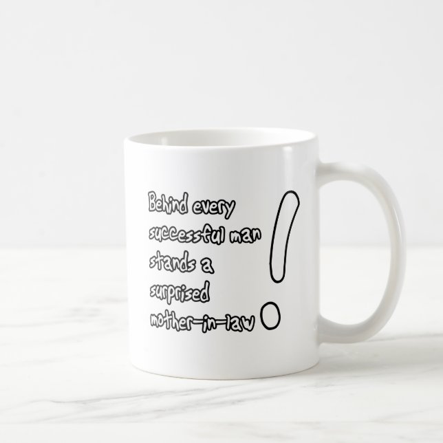 Tasse drôle pour belle-mère surprise Humour (Droite)