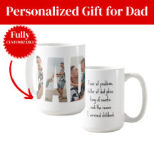 Tasse drôle pour papa – Réparateur de problèmes & 