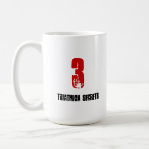 Tasse drôle pour Triathlete - 3 secrets de