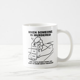 Tasse Drôle sur le Mariage