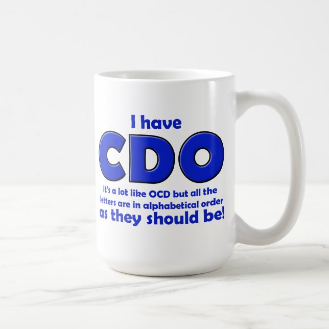 Tasse drôle TOC TOC (Droite)