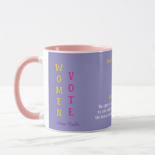 Tasse du 19e amendement (Gauche)