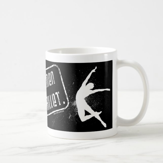Tasse du ballet des hommes - les vrais hommes font (Droite)