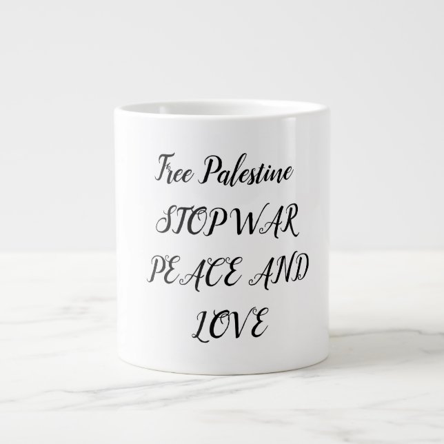 Tasse du café peut changer la vie du Palestinien (Devant)