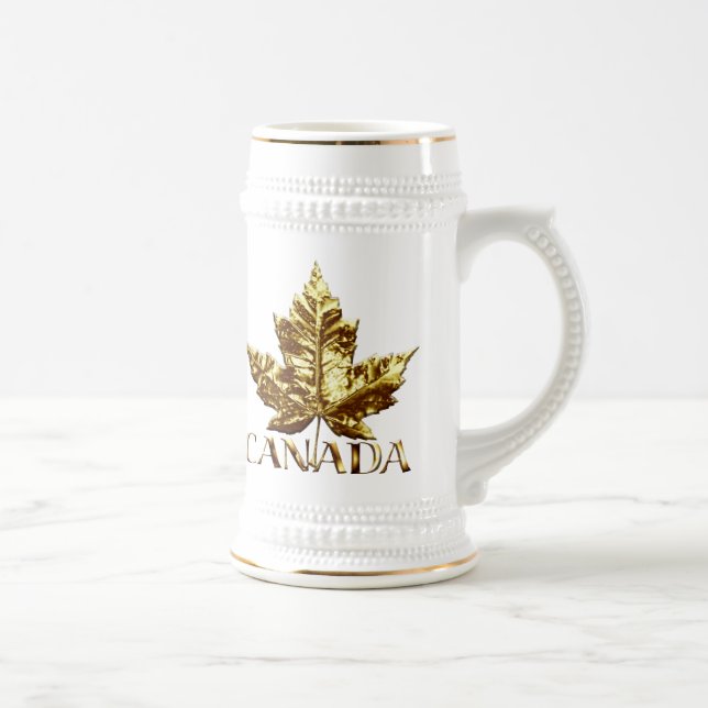 Tasse du Canada en métal de Stein de bière de (Droite)