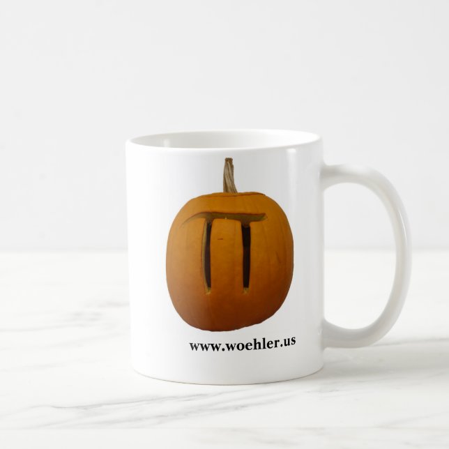 Tasse du citrouille pi (Droite)