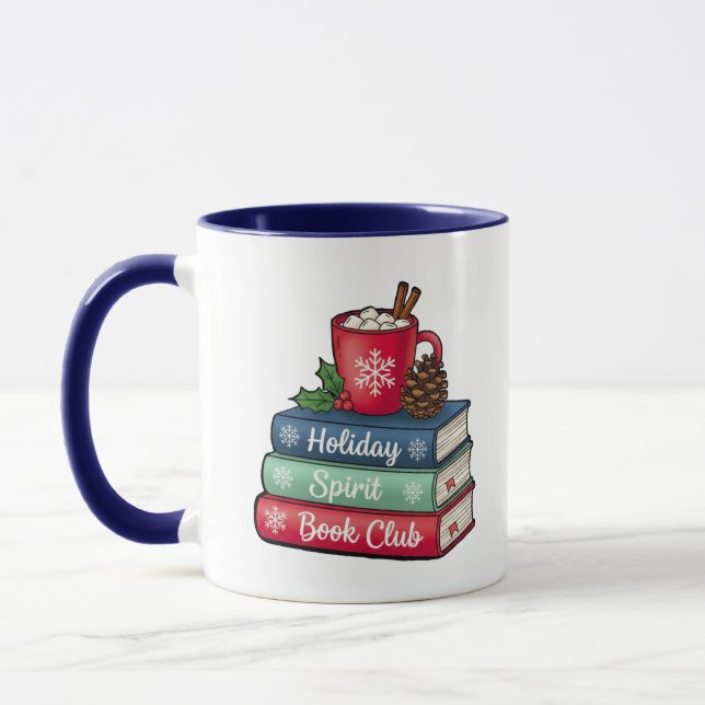 Tasse du Club de Lecture Esprit des Fêtes (Gauche)