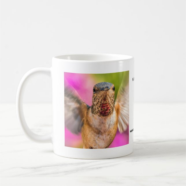Tasse du colibri d'Allen masculin (Gauche)