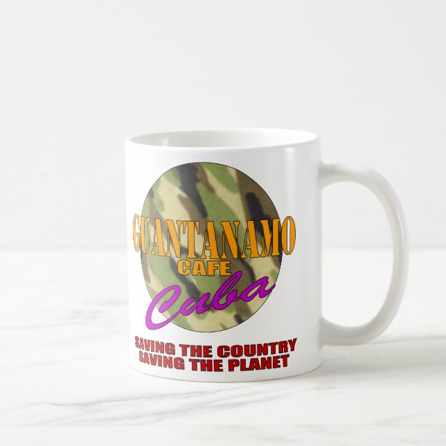 Tasse du Cuba de café de Guantanamo (Droite)