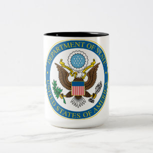 Tasse du département d'état 15oz
