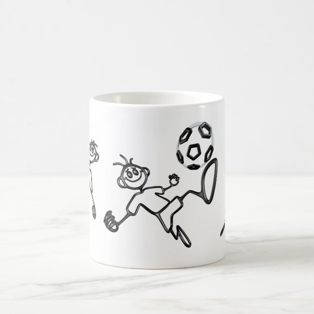 Tasse du football de GuyZ de griffonnage (Centre)