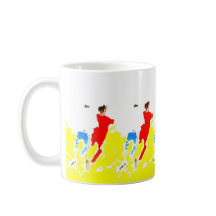 Tasse du football de plage