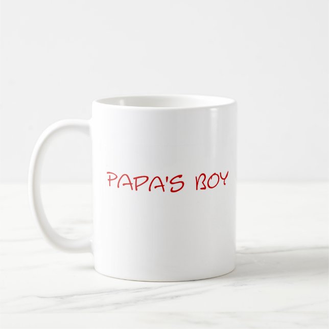 Tasse du garçon du papa (Gauche)