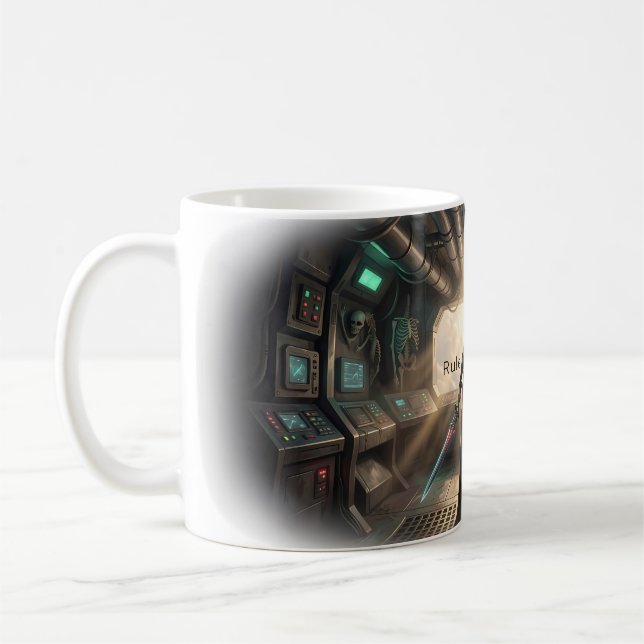 Tasse du guerrier gothique sombre (Gauche)