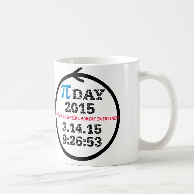 Tasse du jour 2015 de pi (Droite)