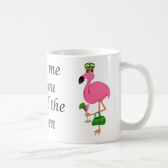 Tasse du jour de mère de Flamant rose (Droite)