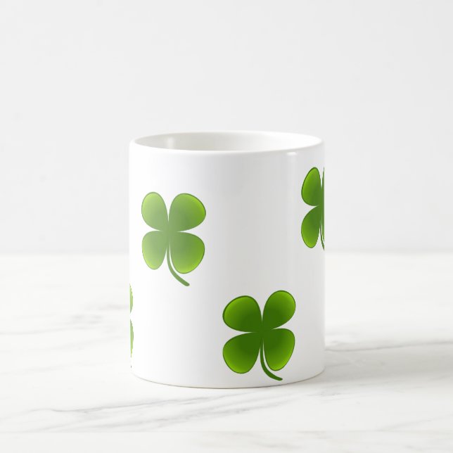 Tasse du jour de St Patrick de shamrock (tasse) (Centre)