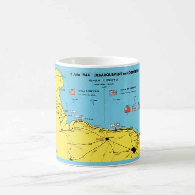 Tasse du jour J de Normandie (Centre)