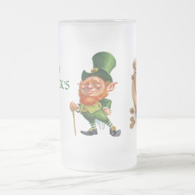 Tasse du JOUR LEPRECHUAN ET de l'OR de ST PATRICK (Centre)