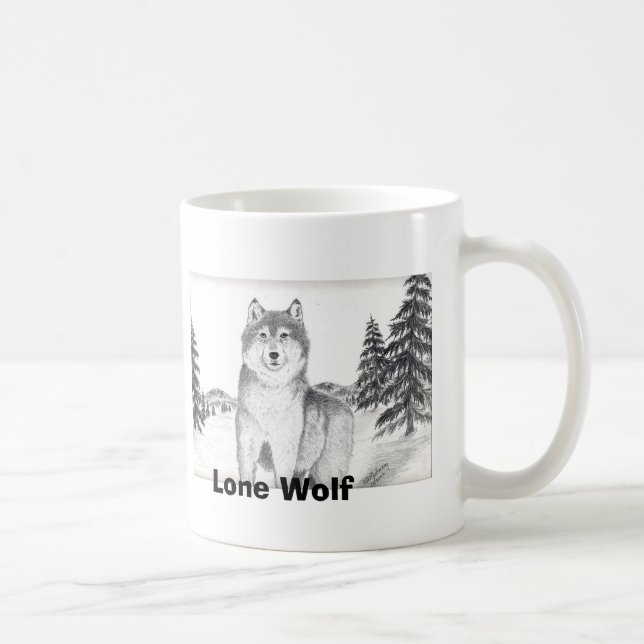 Tasse du loup solitaire 06 (Droite)
