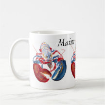 Tasse du Maine de homard de liberté