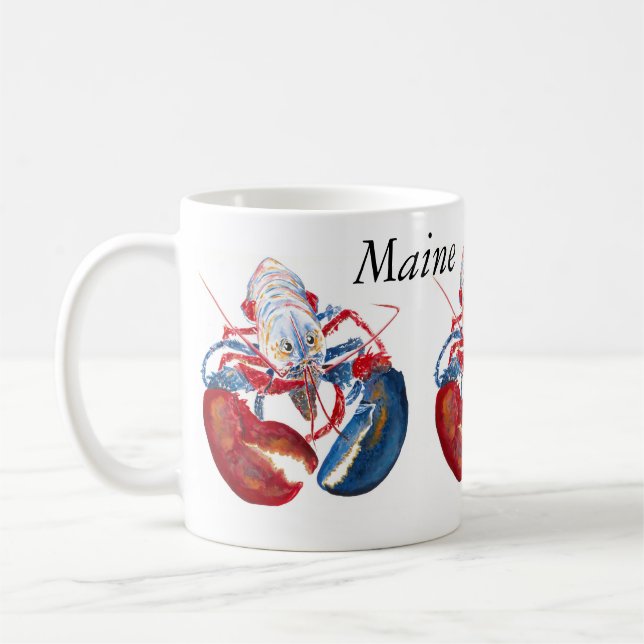 Tasse du Maine de homard de liberté (Gauche)