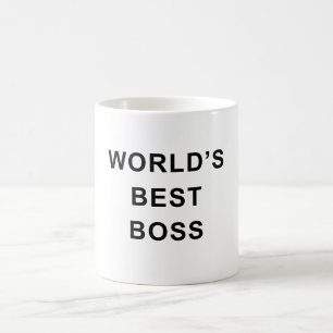 Tasse du meilleur patron du monde – Cadeau de bure