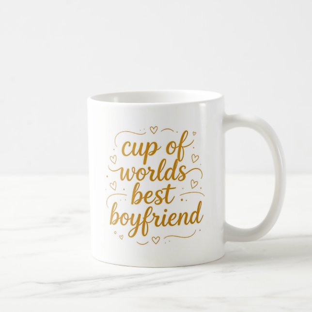tasse du meilleur petit ami du monde (Droite)