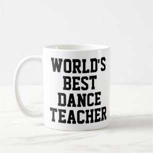 tasse du meilleur professeur de danse au monde