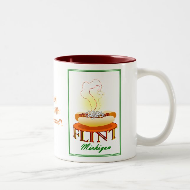 Tasse du Michigan Coney Island de silex (Droit)